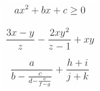 Expressions a escriure